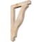 Ekena Millwork Funston Arts & Crafts Smooth Bracket, Douglas Fir, 3 1/2"W x 26"D x 38"H BKT04X26X38FST03SDF - alternate 1